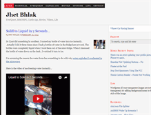 Tablet Screenshot of blog.jhetbhlak.com